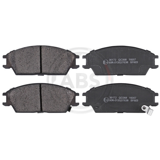 36172 - Brake Pad Set, disc brake 