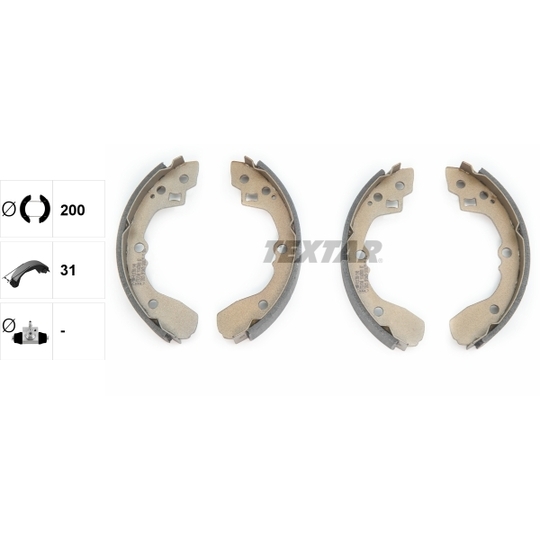 91065000 - Brake Shoe Set 