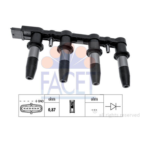 9.6350 - Ignition coil 