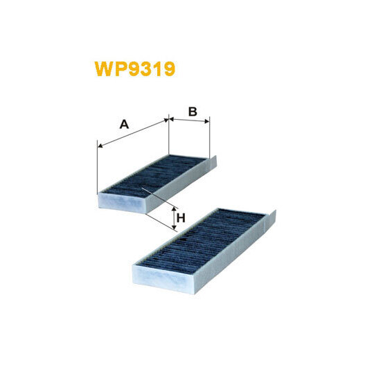 WP9319 - Filter, kupéventilation 