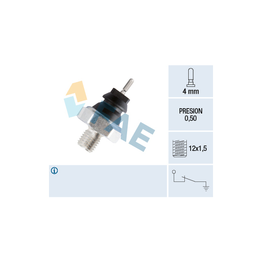 12280 - Oil Pressure Switch 