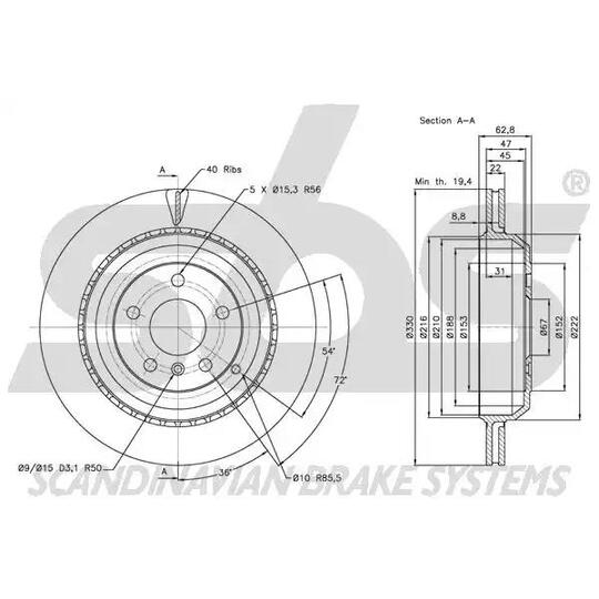 1815203394 - Brake Disc 