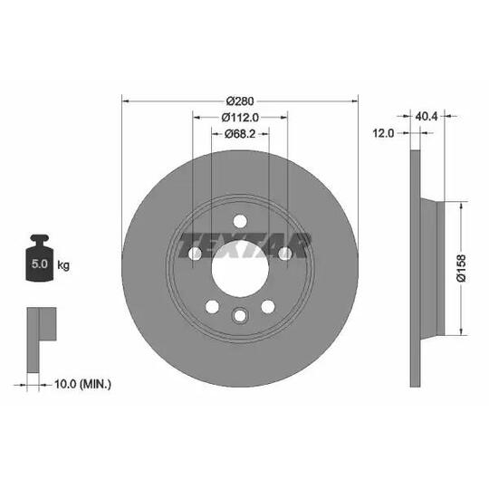 92083900 - Brake Disc 