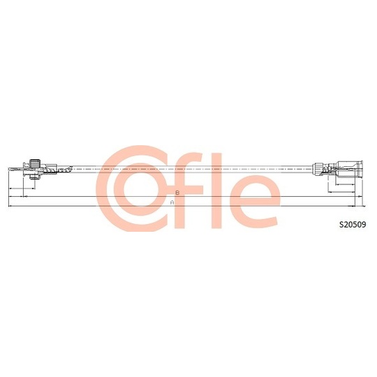 S20509 - Tacho Shaft 