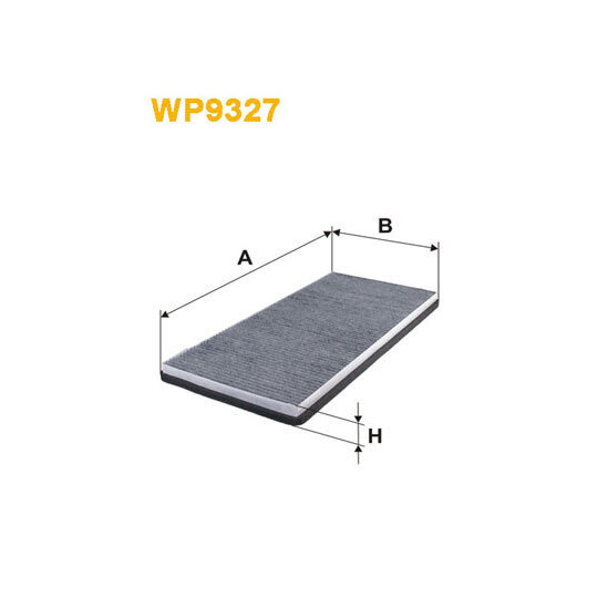 WP9327 - Filter, interior air 