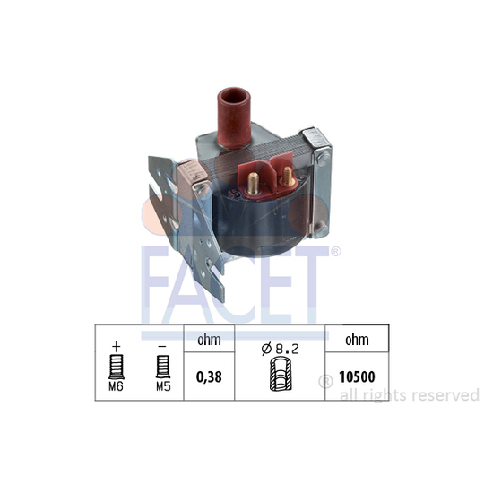 9.6078 - Ignition coil 