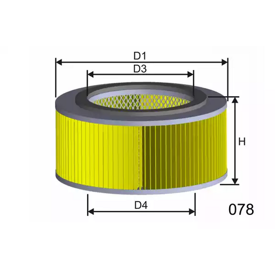 RM903 - Air filter 