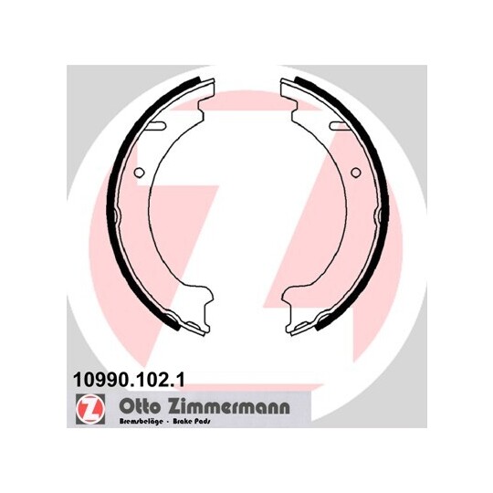 10990.102.1 - Jarrukenkäsarja, seisontajarru 