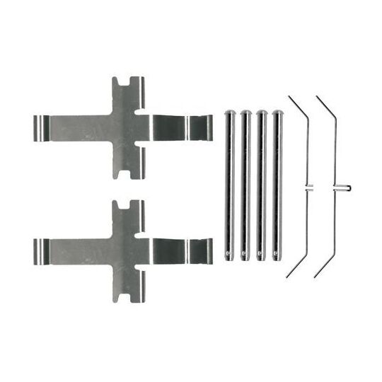 1 987 474 724 - Tillbehörssats, skivbromsbelägg 