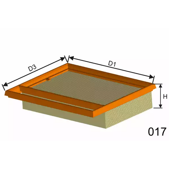 P443 - Air filter 