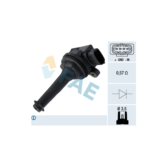 80302 - Ignition coil 