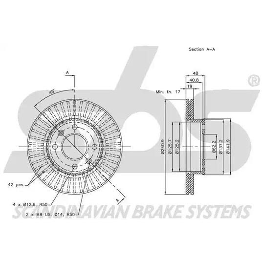 1815203419 - Brake Disc 