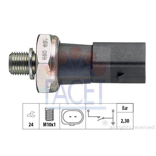 7.0190 - Oil Pressure Switch 