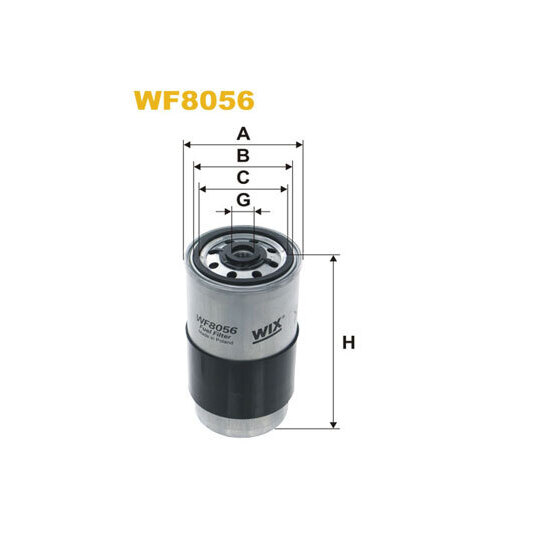 WF8056 - Bränslefilter 