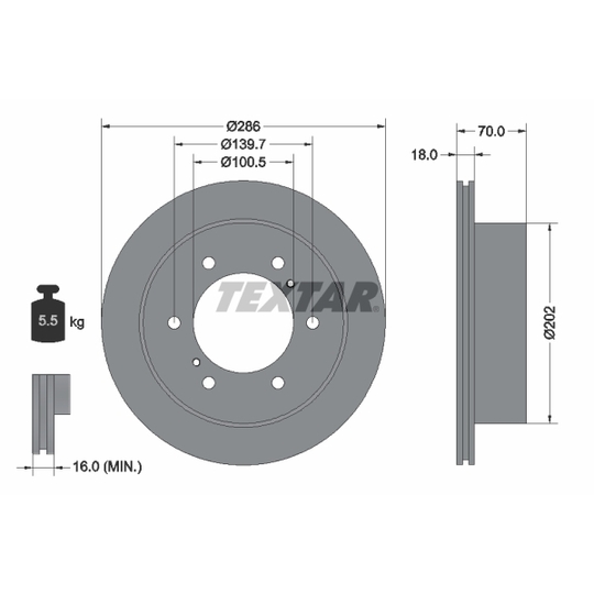 92198303 - Brake Disc 