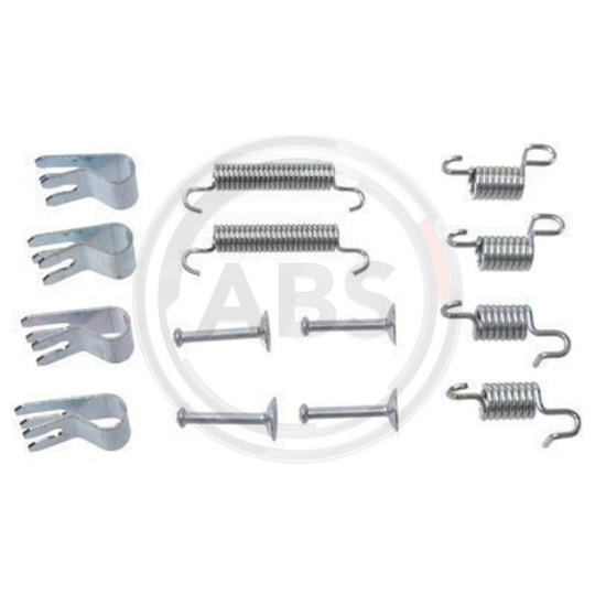 0850Q - Accessory Kit, parking brake shoes 