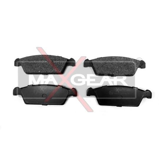 19-0480 - Brake Pad Set, disc brake 