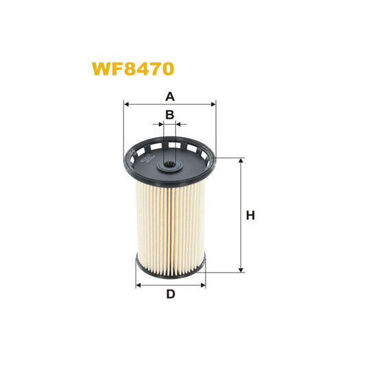 WF8470 - Bränslefilter 