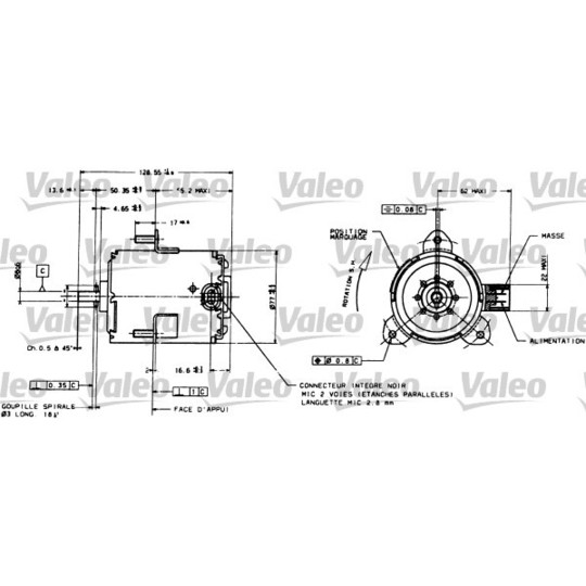 698085 - Elmotor, kylarfläkt 