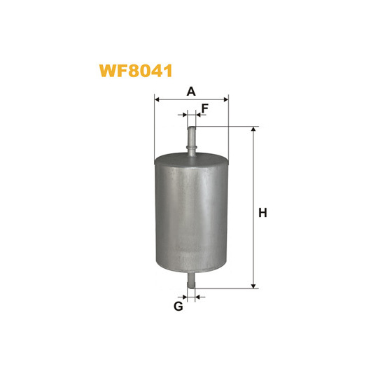 WF8041 - Fuel filter 