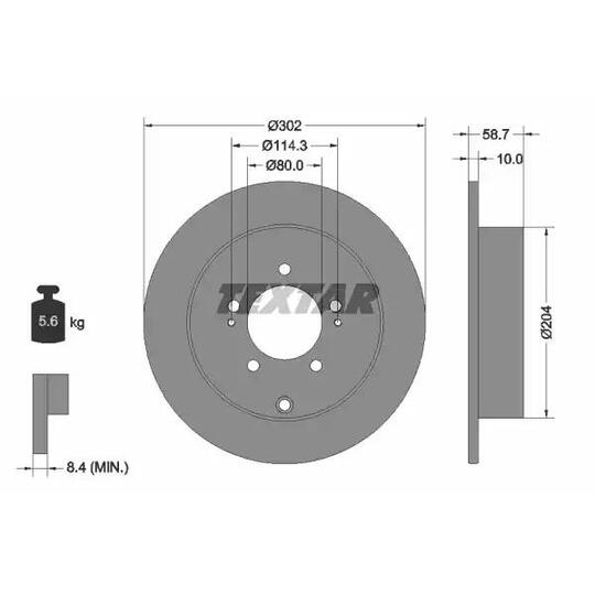 92167000 - Brake Disc 