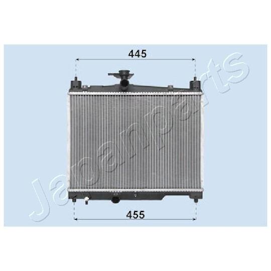 RDA153041 - Radiator, engine cooling 