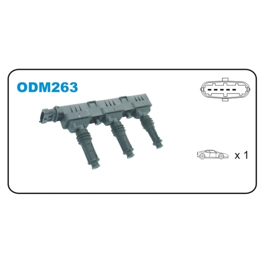 ODM263 - Ignition coil 