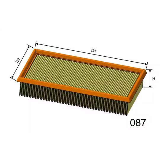 P186 - Air filter 