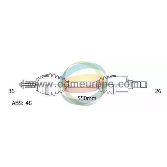 18-151191 - Drive Shaft 