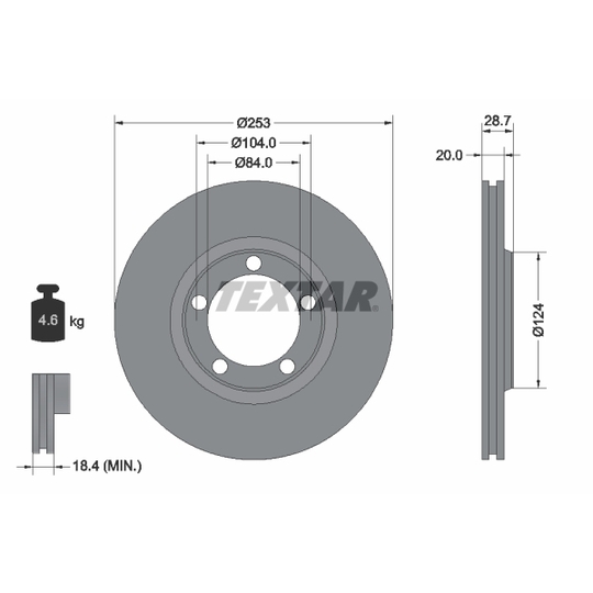 92093700 - Brake Disc 