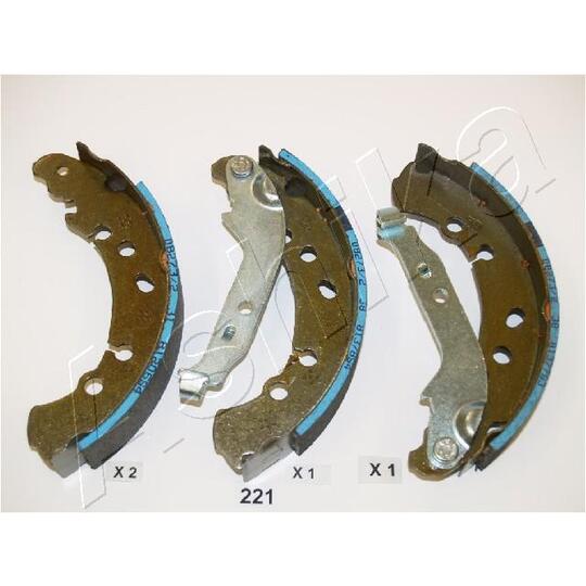 55-02-221 - Brake Shoe Set 