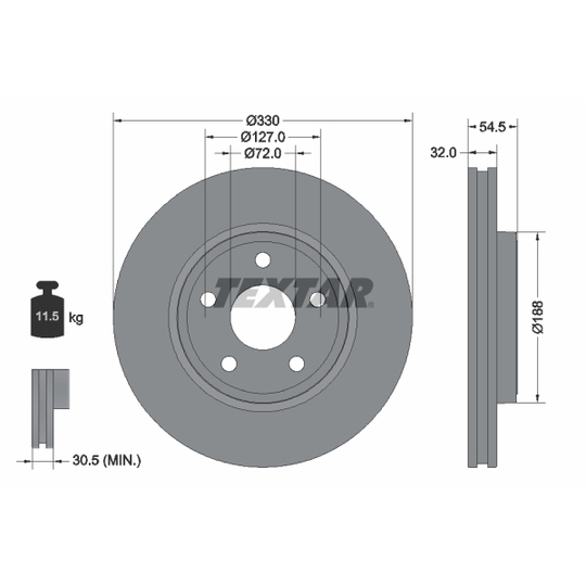 92274803 - Brake Disc 