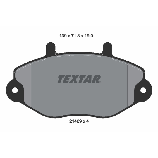 2146901 - Brake Pad Set, disc brake 