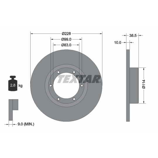 92009200 - Brake Disc 