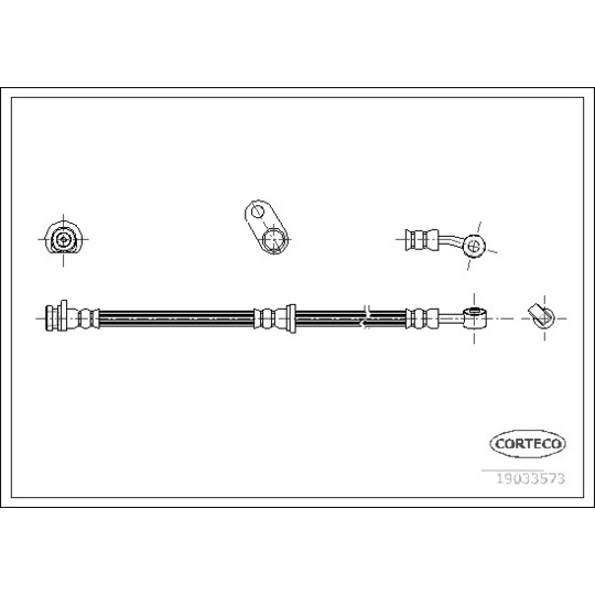 19033573 - Brake Hose 