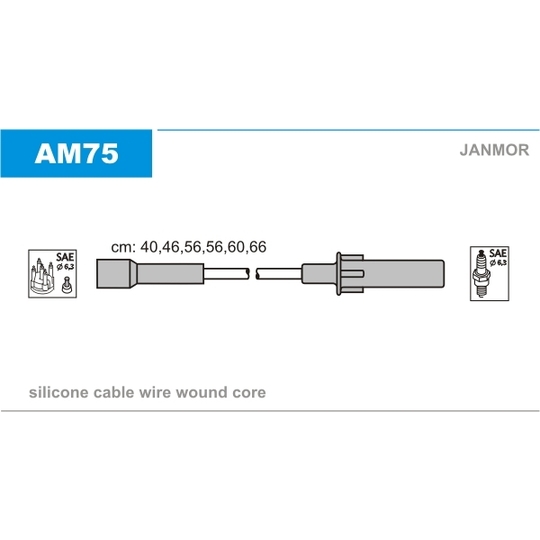 AM75 - Ignition Cable Kit 