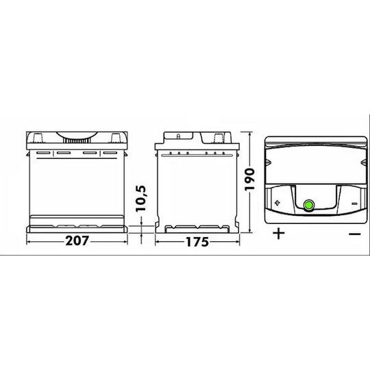 CA531 - Starter Battery 