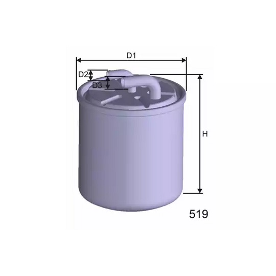 M601 - Fuel filter 