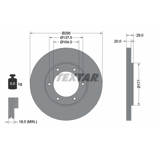 92035600 - Brake Disc 