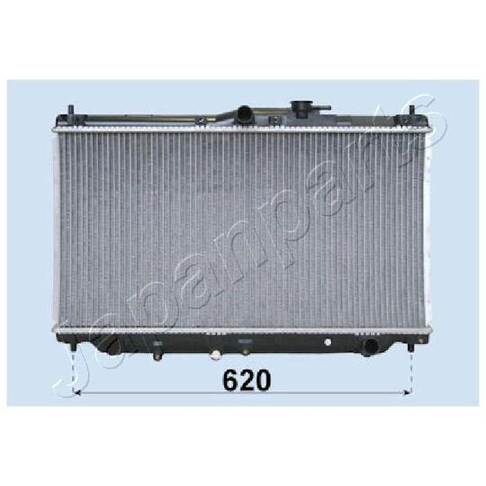 RDA012037 - Radiator, engine cooling 