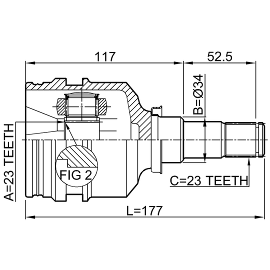 0111-001 - Led, drivaxel 