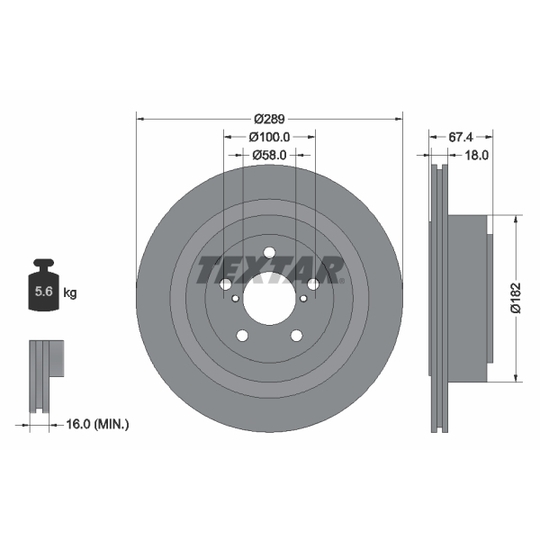 92173603 - Brake Disc 