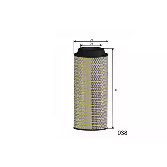 R606 - Air filter 