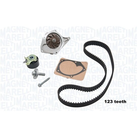 341404730002 - Water Pump & Timing Belt Set 