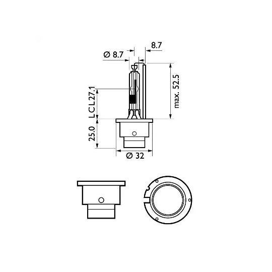 85126VIS1 - Bulb 