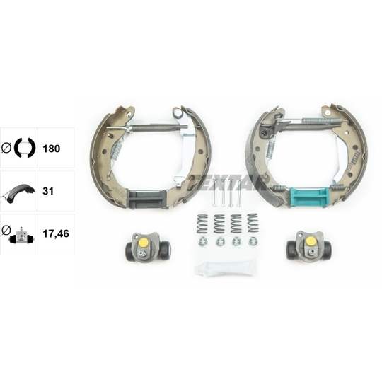 84054000 - Brake Shoe Set 