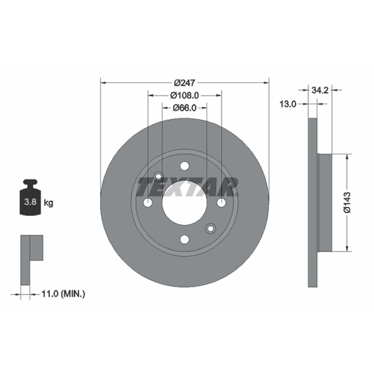 92092803 - Brake Disc 