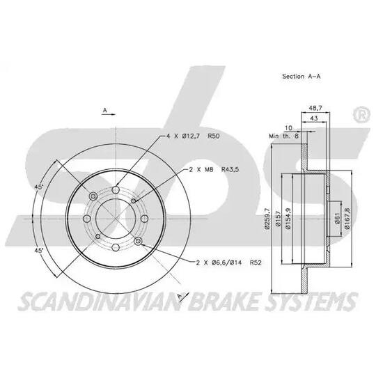 1815202633 - Brake Disc 