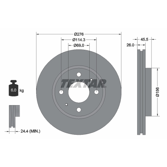 92148703 - Brake Disc 