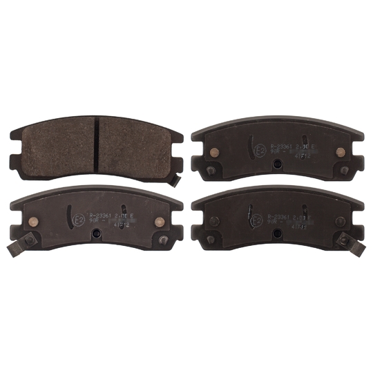 116154 - Brake Pad Set, disc brake 